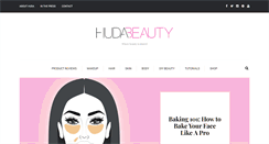 Desktop Screenshot of hudabeauty.com